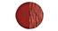 Wooden 3D Handmade Round Wall Art in Red with Textured effect (Red & Golden) by Urban Ladder - Front View Design 1 - 821538