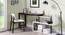 Tolstoy Study Table (Dark Walnut Finish) by Urban Ladder - Half View Design 1 - 82270