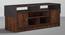 Drama - Engineered Wood TV Entertainment Unit (Upto 55" TV, 2 Door & 5 Shelves, Dark Walnut & Slate Grey Finish) (Dark Walnut & Slate Grey Finish) by Urban Ladder - Front View - 