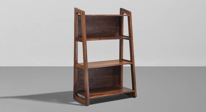 Wordle - Solid Sheesham Wood Book Shelf (3 Shelves, Provincial Teak Finish, Set of 1) (PROVINCIAL TEAK Finish) by Urban Ladder - Cross View - 