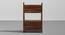 Wordle - Solid Sheesham Wood Book Shelf (3 Shelves, Provincial Teak Finish, Set of 1) (PROVINCIAL TEAK Finish) by Urban Ladder - Front View - 