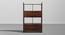 Wordle - Solid Sheesham Wood Book Shelf (4 Shelves, Provincial Teak Finish, Set of 1) (PROVINCIAL TEAK Finish) by Urban Ladder - Front View - 