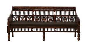 Nakshatra Wooden Sofa (Provincial Teak)