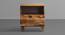 Ally - Sheesham Wood Bedside Table (Provincial Teak Finish) (PROVINCIAL TEAK Finish) by Urban Ladder - Close View - 