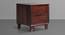 Mate - Sheesham Wood Bedside Table (Honey Brown Finish) (Honey Brown Finish) by Urban Ladder - Front View - 