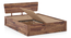 Marieta Storage Bed (Solid Wood) (Teak Finish, Queen Bed Size, Box Storage Type) by Urban Ladder - Storage Image - 