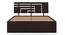 Stockholm Storage Bed (Solid Wood) (Mahogany Finish, King Bed Size, Box Storage Type) by Urban Ladder - Cross View - 