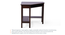 Collins Corner Study Table (Dark Walnut Finish) by Urban Ladder - Front View Design 1 - 82328
