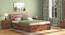 Valencia Storage Bed (Solid Wood) (Teak Finish, Queen Bed Size, Box Storage Type) by Urban Ladder - Full View - 