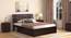 Stockholm Storage Bed (Solid Wood) (Mahogany Finish, King Bed Size, Drawer Storage Type) by Urban Ladder - Full View - 