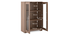Hubert Low Kitchen Display Cabinet (Classic Walnut Finish) by Urban Ladder - Dimension - 823456