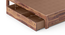 Valencia Storage Bed (Solid Wood) (Teak Finish, King Bed Size, Drawer Storage Type) by Urban Ladder - Dimension - 