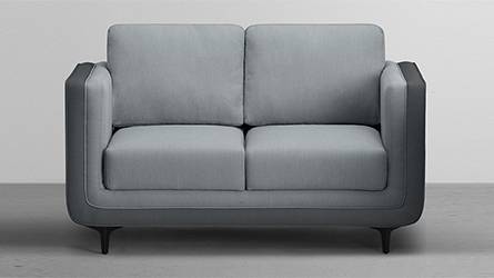 Mojo Fabric Sofa (Cheeky Grey) by Urban Ladder - - 