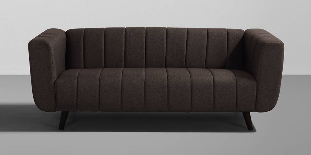Kiki Fabric Sofa (Earth Brown) by Urban Ladder - - 
