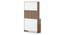 Hubert 6 Door Tall Display Cabinet (Classic Walnut Finish) by Urban Ladder - Zoomed Image - 