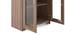 Hubert Low Kitchen Display Cabinet (Classic Walnut Finish) by Urban Ladder - Close View - 823655