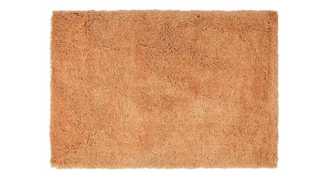 Gold Solid Soft Feel Anti-Skid Polyester Carpet (Gold, 3 x 5 Feet Carpet Size) by Urban Ladder - - 