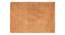 Gold Solid Soft Feel Anti-Skid Polyester Carpet (Gold, 3 x 5 Feet Carpet Size) by Urban Ladder - - 