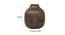 Brown Flower Vase By Cocovey Homes (Brown) by Urban Ladder - Ground View Design 1 - 823847