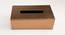 Abstract Faux Leather Tissue Box - Copper (Copper) by Urban Ladder - - 