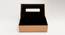 Abstract Faux Leather Tissue Box - Copper (Copper) by Urban Ladder - - 