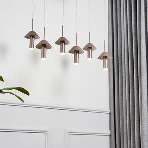 Chandeliers Design Aster Metal Chandeliers (Brown)