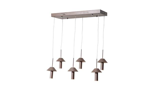 Aster Metal Chandeliers (Brown) by Urban Ladder - Front View Design 1 - 824486