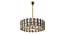 Evana Crystal Chandeliers (multi-color) by Urban Ladder - Front View Design 1 - 824492