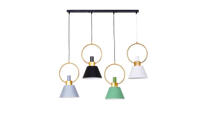 Mela Metal Chandeliers (multi-color) by Urban Ladder - Design 1 Side View - 824504