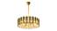 Evana Crystal Chandeliers (multi-color) by Urban Ladder - Design 1 Side View - 824505