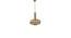Ace Glass Hanging Lights (Gold) by Urban Ladder - Front View Design 1 - 824615