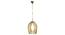 Mag Glass Hanging Lights (Brown) by Urban Ladder - Design 1 Side View - 824624