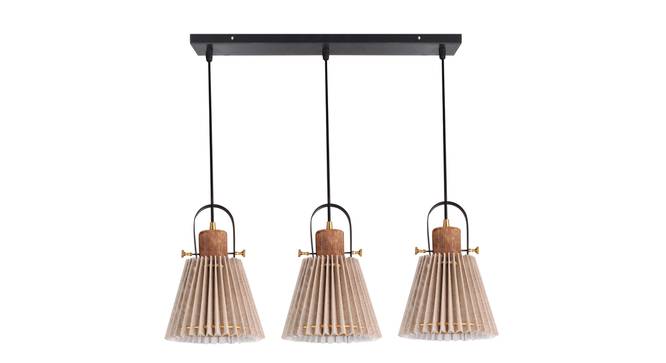 Orina Metal Hanging Lights (Beige) by Urban Ladder - Design 1 Side View - 824627