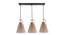 Orina Metal Hanging Lights (Beige) by Urban Ladder - Design 1 Side View - 824627