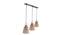Orina Metal Hanging Lights (Beige) by Urban Ladder - Rear View Design 1 - 824667