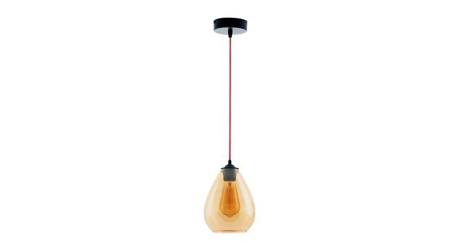Belle Glass Hanging Lights (Gold) by Urban Ladder - Front View Design 1 - 824668
