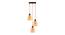 Cleo Glass Hanging Lights (Gold) by Urban Ladder - Front View Design 1 - 824669