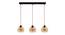 Winifred Glass Hanging Lights (Gold) by Urban Ladder - Front View Design 1 - 824672
