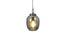 Elthea Glass Hanging Lights (Grey) by Urban Ladder - Design 1 Side View - 824678