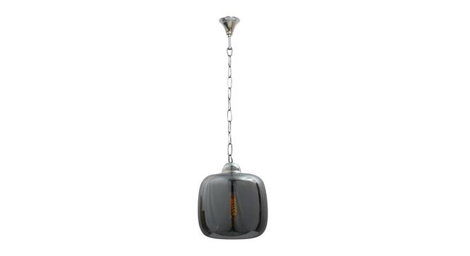 Atlas Glass Hanging Lights (Grey) by Urban Ladder - Design 1 Side View - 824757