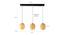 Sven Glass Hanging Lights (multi-color) by Urban Ladder - Design 1 Top Image - 824871