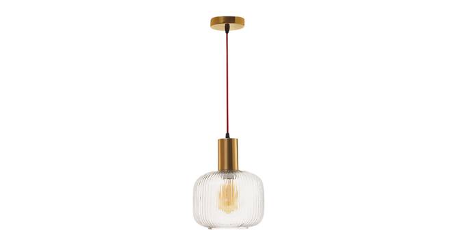Penny Glass Hanging Lights (White) by Urban Ladder - Front View Design 1 - 825028