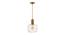 Penny Glass Hanging Lights (White) by Urban Ladder - Front View Design 1 - 825028