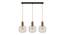 Maurice Glass Hanging Lights (White) by Urban Ladder - Front View Design 1 - 825030