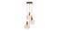 Elsa Glass Hanging Lights (White) by Urban Ladder - Design 1 Side View - 825058