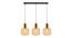 Maurice Glass Hanging Lights (White) by Urban Ladder - Design 1 Side View - 825060