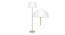 Nicolai Metal Floor Lamps (Gold) by Urban Ladder - Ground View Design 1 - 825072