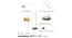 Dorah Metal Floor Lamps (multi-color) by Urban Ladder - Ground View Design 1 - 825086
