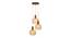 Elsa Glass Hanging Lights (White) by Urban Ladder - Ground View Design 1 - 825088