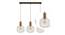 Maurice Glass Hanging Lights (White) by Urban Ladder - Ground View Design 1 - 825089